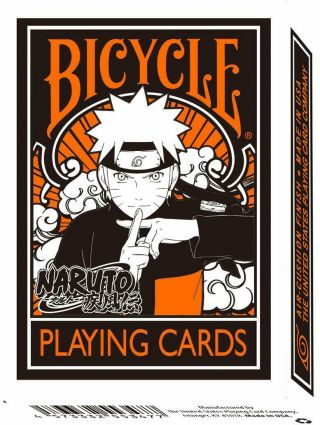 Brujula Naruto Shippuden Playing Cards Game Trump Card Bicycle Japan