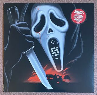 Scream / Scream 2 Bone White Colored Vinyl Lp Varèse Sarabande Limited Record