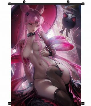 Anime Poster Sailor Moon Black Lady Home Decor Wall Scroll Painting 60 90cm