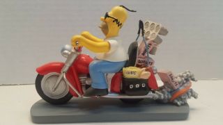 The Simpsons 3728 Rebel Without A Donut Misadventures Of Homer Sculpture Figure