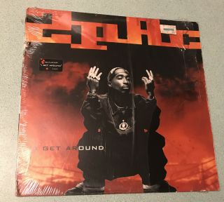 2pac Rare I Get Around 12 " Vinyl Ep Record Tupac Rap Hip Hop 1993