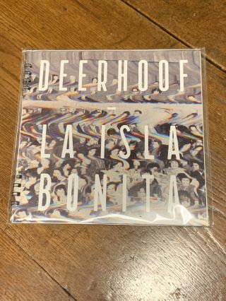 Deerhoof La Isla Bonita Flexi 7 " Album Book 12/500 Joyful Noise 2014 Rare