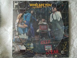 The Who " Who Are You " Picture Disc Vinyl Last Album With Keith Moon Still