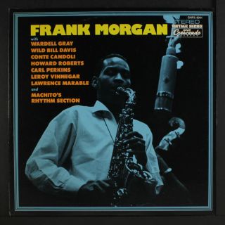 Frank Morgan: Frank Morgan Lp (sm Corner Ding) Jazz
