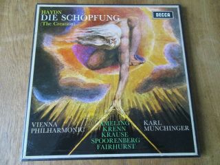 Haydn - Die Schöpfung / Ameling / Munchinger / Decca Set 362 - 3 Stereo Wbg Ed2 Nm