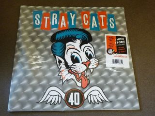 Stray Cats 40 Indie Exclusive180 Gram Colored Splatter Vinyl Lp Gatefold