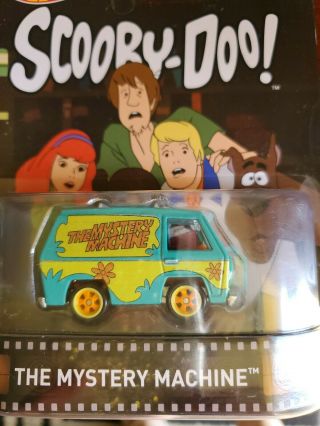 Hot Wheels Scooby - Doo The Mystery Machine 2015 Nip Mattel