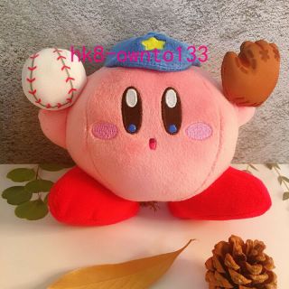 Star Kirby Baseball Kirby Plush Doll Toy Kirby 