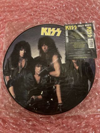Kiss Crazy Nights Vinyl Picture Disc