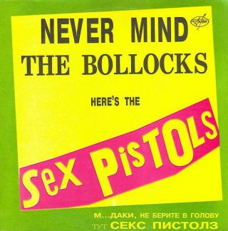Lp Sex Pistols ‎– Never Mind The Bollocks Here 