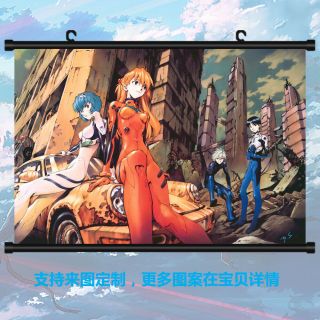 Neon Genesis Evangelion Eva Anime Home Decor Poster Wall Scroll 40x55cm 7h45