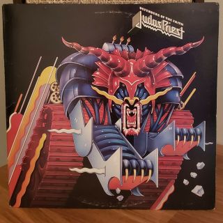 Judas Priest Vinyl Lp Defenders Of The Faith 1984 Columbia Records W/ Sleeve