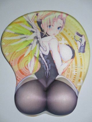 3d Anime Mousepad Style L Silicon Mouse Pad Mat Wrist Rest Computer Video Game