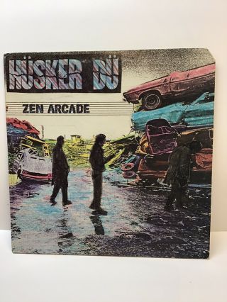 Husker Du,  Zen Arcade,  Vinyl Lp Record.