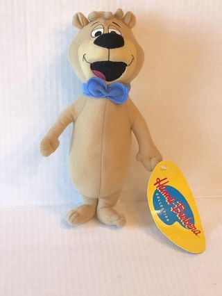 Nwt Yogi Bear 9 " Boo Boo Bear Hanna Barbera Stuffed Plush Animal By Toy Factory