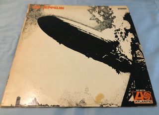 Led Zeppelin Self Titled 1969 Vinyl Lp Atlantic Records Sd 8216