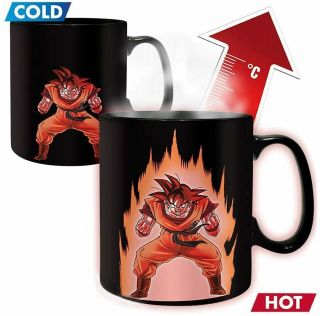 Dragon Ball Z Goku Heat Color Change Reactive Coffee Mug El0975