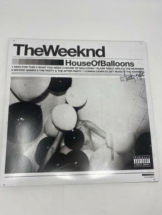 The Weeknd House Of Balloons Lp Vinyl Record Album Euc