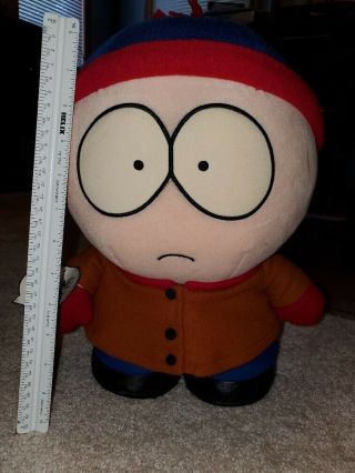Near South Park Talking Stan Plush 12 " With One Tag 1998