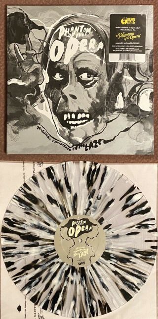 Phantom Of The Opera Limited Splatter Colored Vinyl The Laze Lp One Way Static