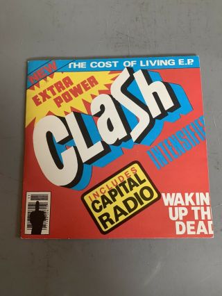 The Clash,  The Cost Of Living E.  P. ,  7”,  45