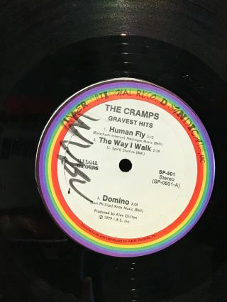The Cramps Gravest Hits SP 501 Vinyl Record Album LP D 2