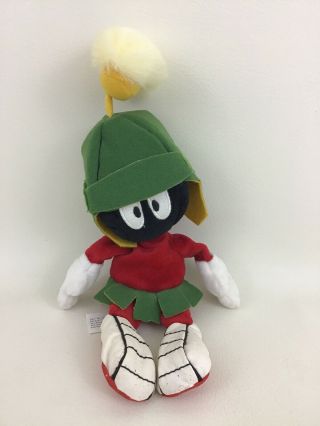 Looney Tunes Marvin The Martian 11 " Plush Stuffed Toy Warner Bros Vintage 1998