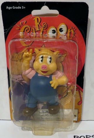2005 Classic Cartoon Porky Pig Figure Looney Tunes