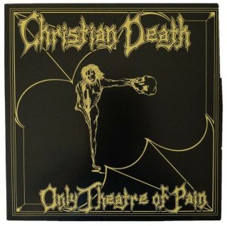 Christian Death Only Theatre Of Pain Vinyl Record Lp Rozz Williams 1334
