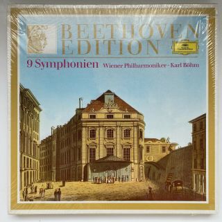 Beethoven Edition 9 Symphonien Karl Bohm 8 Vinyl Lp Stereo Box Set Germany -