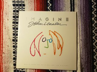 Imagine John Lennon Soundtrack Double Lp Near