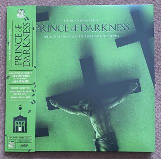 Prince Of Darkness Limited Galaxy Colored Vinyl John Carpenter Death Waltz Lp