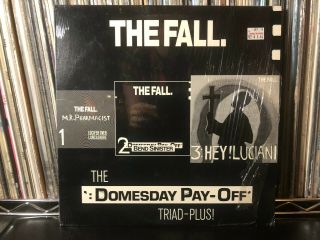The Fall Domesday Pay - Off Triad - Plus Lp 1987 Big Time Records Nm/nm