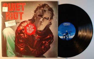 Quiet Riot Metal Health Lp M - (unplayed) 1983 Metal Pascha In Shrink,  Hype