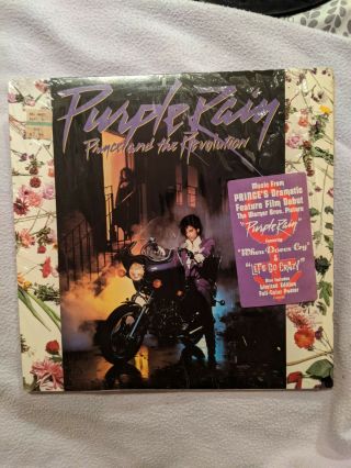 Purple Rain | Prince & The Revolution; 1984; Vinyl; 25116 - 1; Has Poster