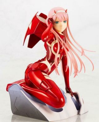 Anime Darling In The Franxx Zero Two 02 Action Figure Pvc Toys Model Red Model