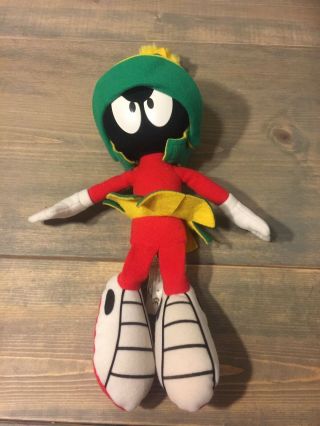 Applause Warner Brothers Looney Tunes 1994 Marvin The Martian Plush Toy 12 "