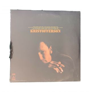 Kris Kristofferson Debut Vinyl Lp (me And Bobby Mcgee)