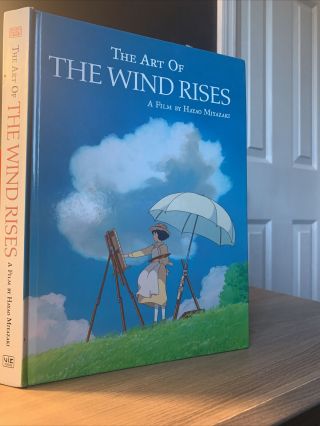 The Art Of The Wind Rises Book Ghibli Hayao Miyazaki Kaze Tachinu Anime