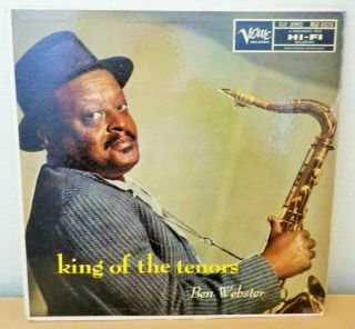 Ben Webster King Of The Tenors Lp Verve Mgv - 8020