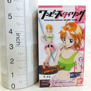 B3486 - 4 Bandai One Piece Styling Figure 4 Nami Japan Anime