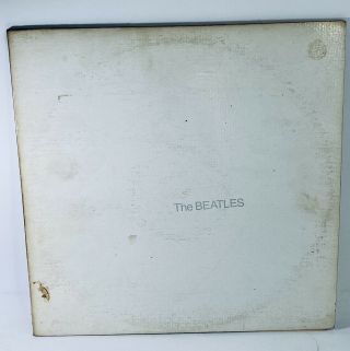 The Beatles White Album Apple Records Swbo 1 - 101 1976 Reissue Cleaned