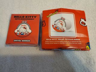 Loot Crate Exclusive Sanrio Hello Kitty 45th Anniversary Swivel Mirror