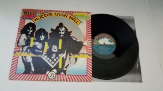 Kiss Hotter Than Hell 1974 Casablanca Nblp 7006 Vg/ex