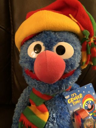 MACY’S IT’S GROVER TIME LIMITED EDITION PLUSH & WATCH 2004 SESAME STREET 3