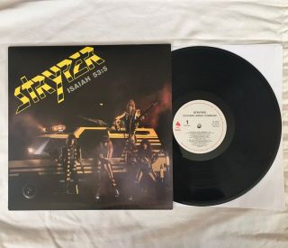 Heavy Metal Lp - Stryper - Soldiers Under Command - Vg,  Enigma Records - St - 73217