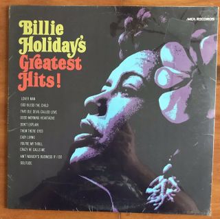 / - Vintage Lp " Billie Holiday 