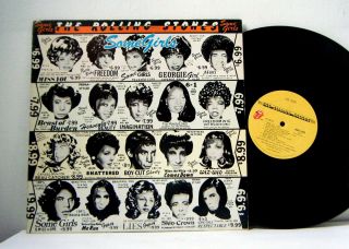 The Rolling Stones Lp Some Girls 1978 Rolling Stones Records Faces Vinyl
