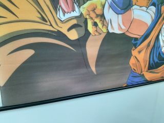 DRAGON BALL Z from WRATH OF THE DRAGON WALL SCROLL 29.  5 