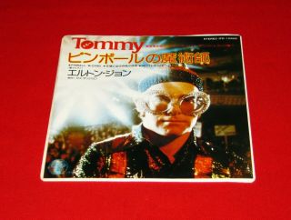 Elton John Ost 7 " Pinball Wizard Japan Nm ＜the Who＞